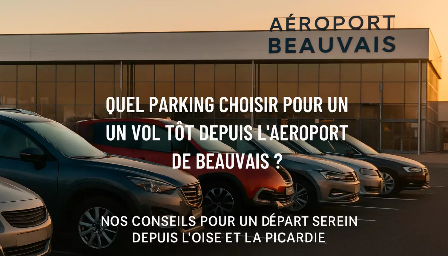 quel parking choisir pour un vol tôt sur BEAUVAIS