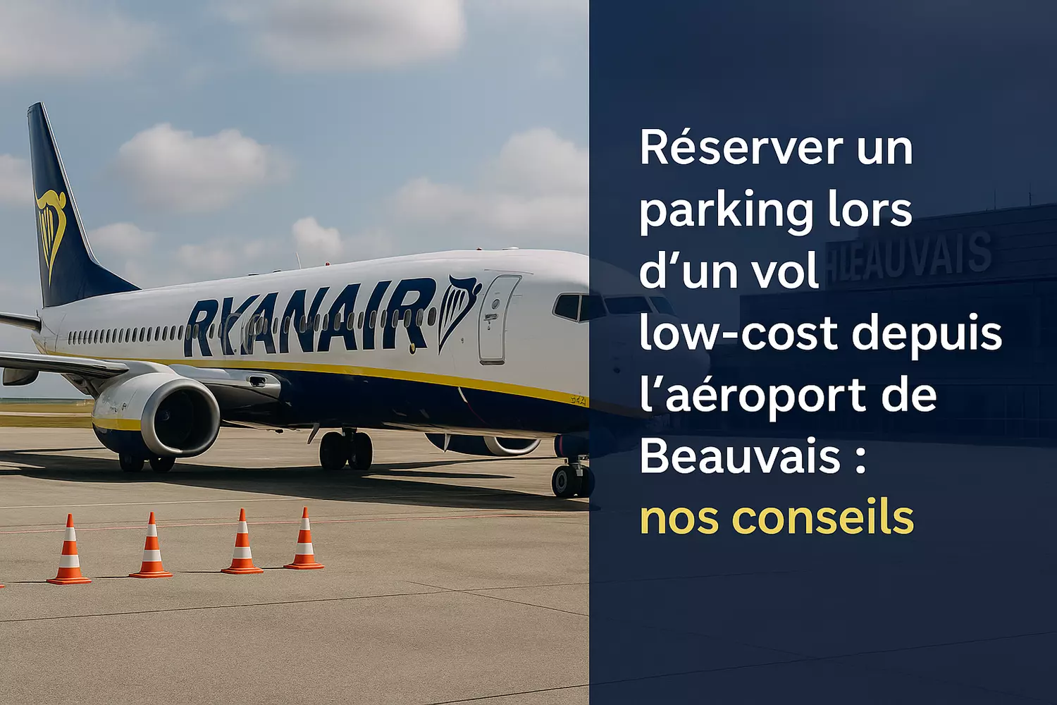 Réserver un parking lors d’un vol low-cost depuis l’aéroport de Beauvais : nos conseils
